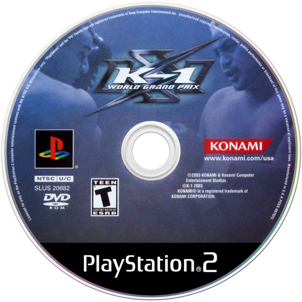 K-1 World Grand Prix media 4 for Playstation 2